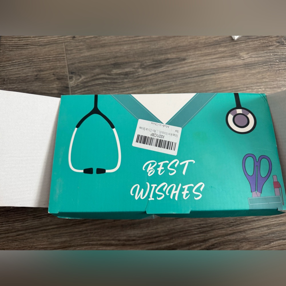 Teal Medical Themed Gift Box